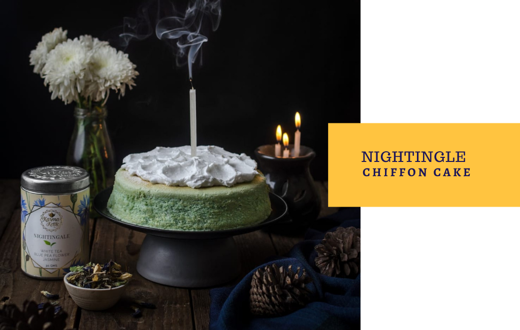 Nightingle Chiffon Cake – Karma Kettle Teas