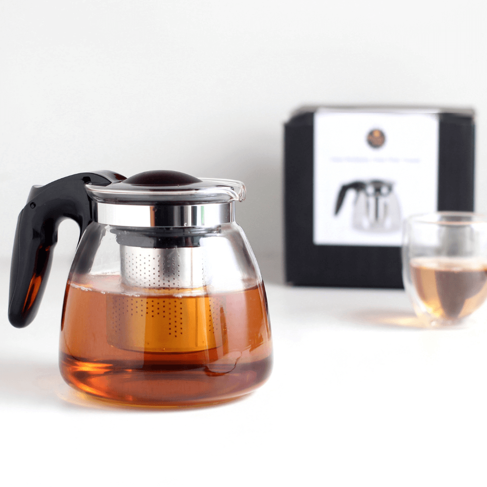 Heatproof Borosilicate Borosilicate Clear Glass Teapot With Removable