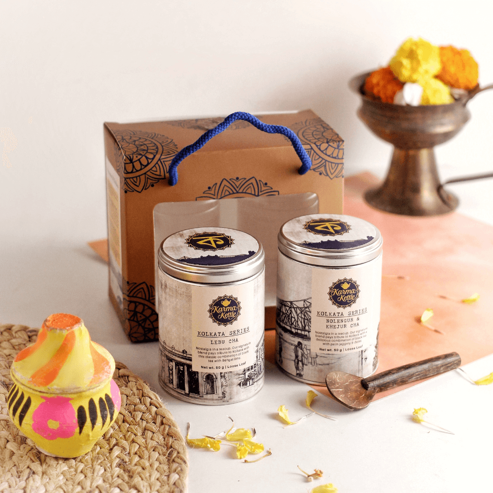 Memories of Kolkata Giftbag Karma Kettle Teas
