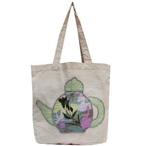 
                  
                    Load image into Gallery viewer, Karma Cares Kettle Tote Bag
                  
                