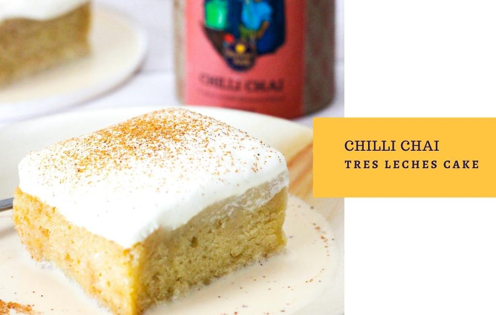 Chilli Chai Tres Leches Cake