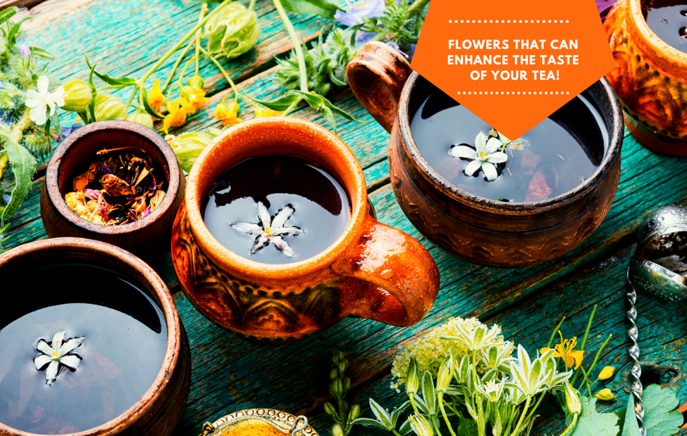 Flowers that can enhance the taste of your tea!