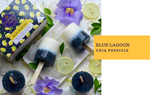 Blue Lagoon Chia Popsicles