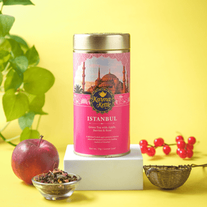 
                  
                    Load image into Gallery viewer, Hibiscus rose green tea with apple and berries
                  
                