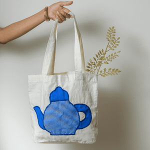 
                  
                    Load image into Gallery viewer, Karma Cares Kettle Tote Bag
                  
                