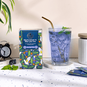 
                  
                    Load image into Gallery viewer, Blackcurrant and Blue Pea Tea
                  
                