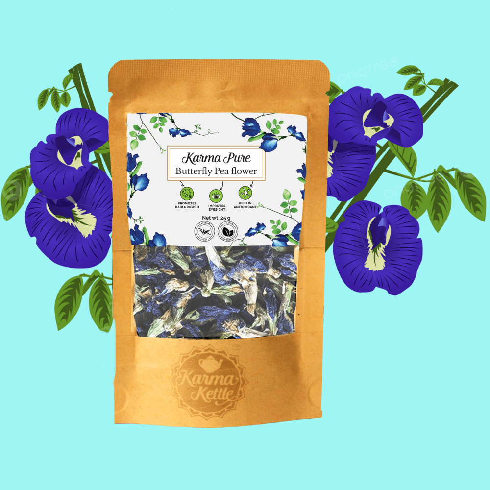 
                  
                    Load image into Gallery viewer, Karma Pure Butterfly Pea Flower
                  
                