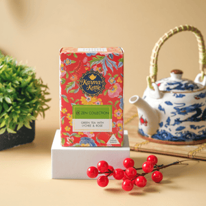 
                  
                    Load image into Gallery viewer, Rose Green tea with Lychee
                  
                