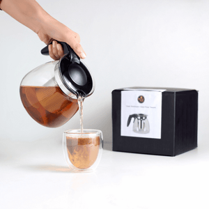 
                  
                    Load image into Gallery viewer, Glass Teapot with Infuser - 900ml - Karma Kettle
                  
                