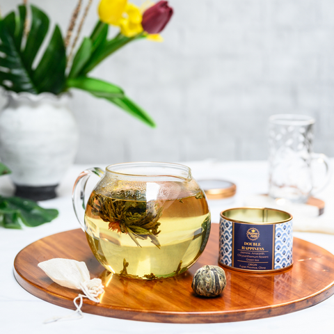 Jasmine, Chrysanthemum and Amaranth flowering tea