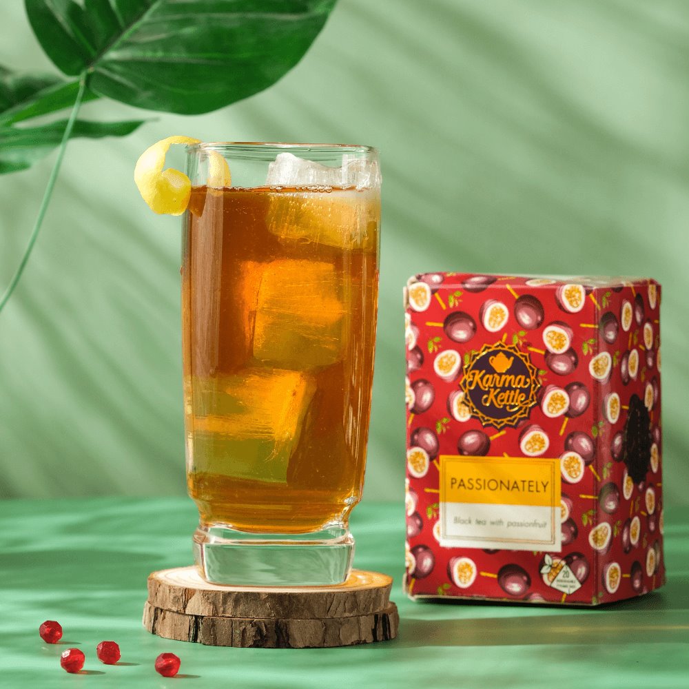 
                  
                    Load image into Gallery viewer, Passionfruit flavoured black tea
                  
                