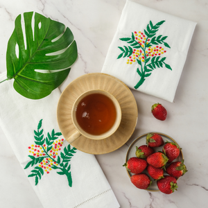 
                  
                    Load image into Gallery viewer, Hand Embroidered Tea Towels - Set of 2
                  
                