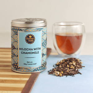 
                  
                    Load image into Gallery viewer, Hojicha and chamomile tea
                  
                
