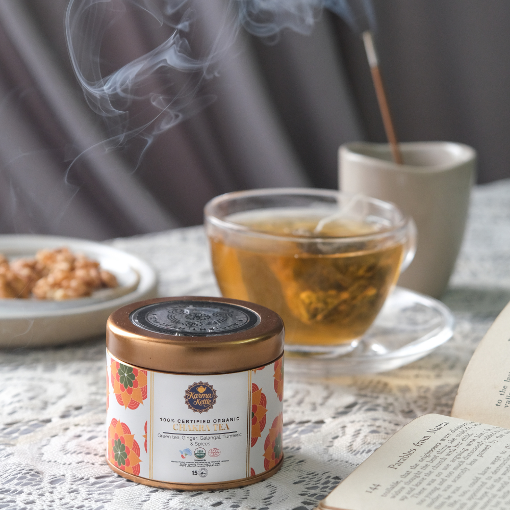 Buy Chakra Balancing Tea | Desi Kadha tea – Karma Kettle Teas
