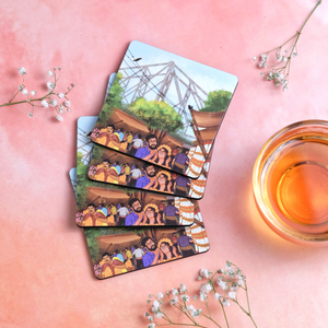 
                  
                    Load image into Gallery viewer, City Of Joy Coasters
                  
                