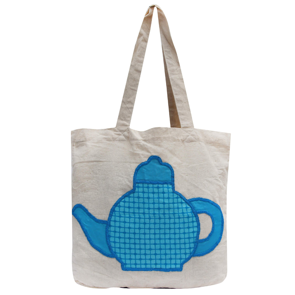 
                  
                    Load image into Gallery viewer, Karma Cares Kettle Tote Bag
                  
                