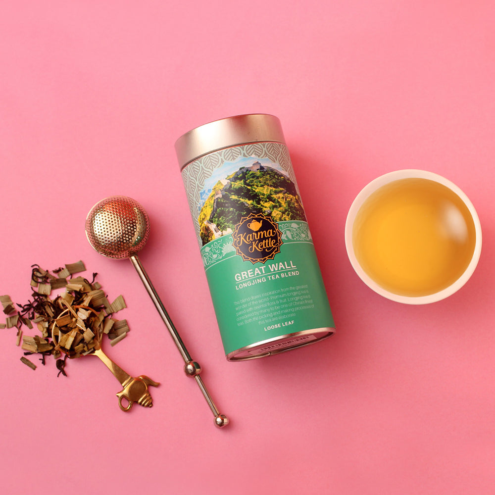 
                  
                    Load image into Gallery viewer, Longjing tea with lychee and pandan
                  
                