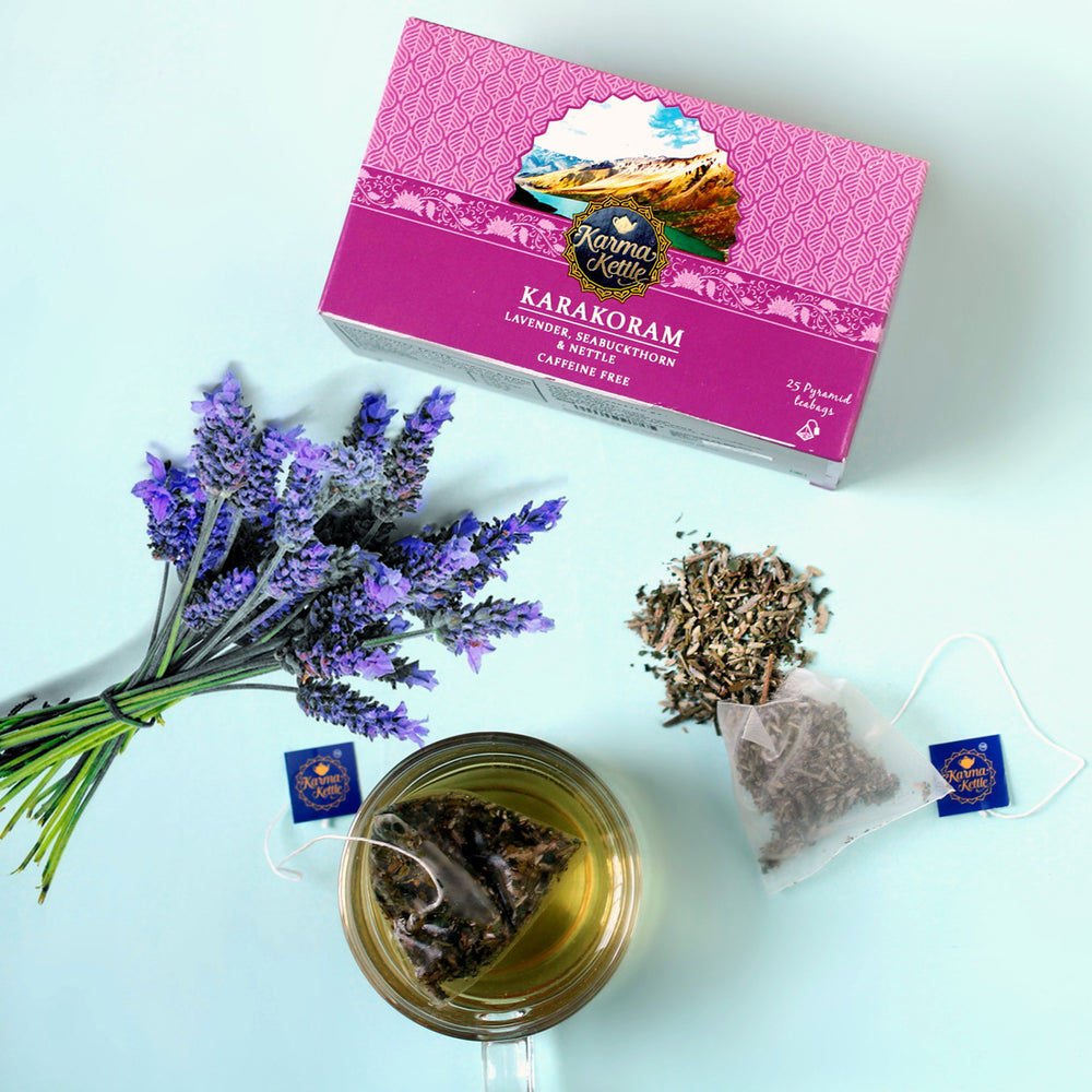 Organic Lavender, Seabuckthorn and Nettle Tea