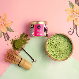 
                  
                    Load image into Gallery viewer, Vanilla Matcha Green Tea Karma Kettle Teas 
                  
                